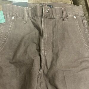 RSQ Men's Dark Brown carpenter style shorts